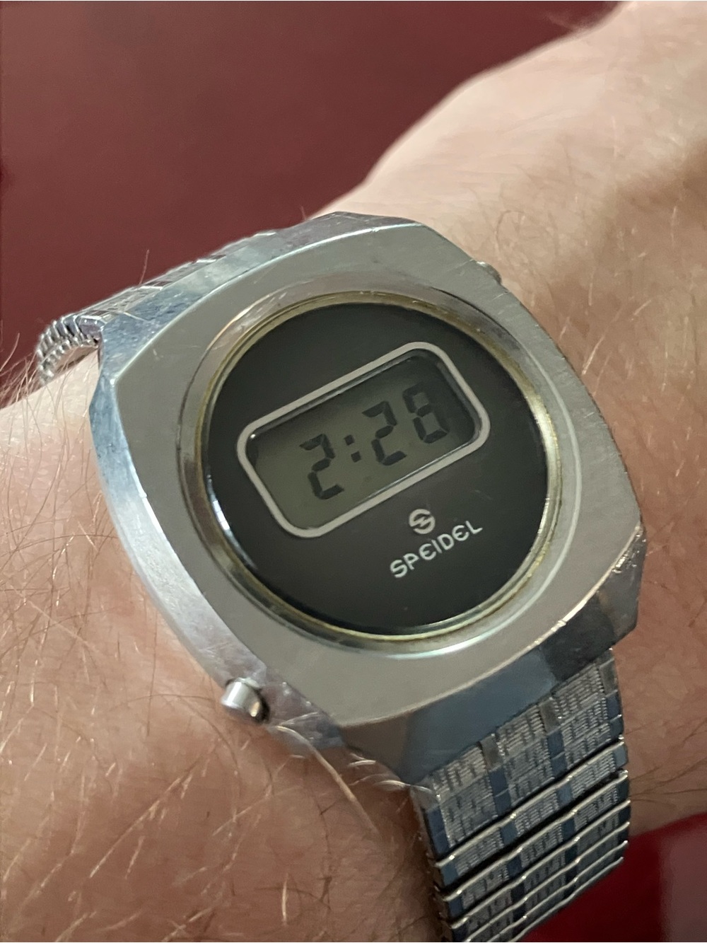 1970s Micro-Quartz Speidel LCD watch
